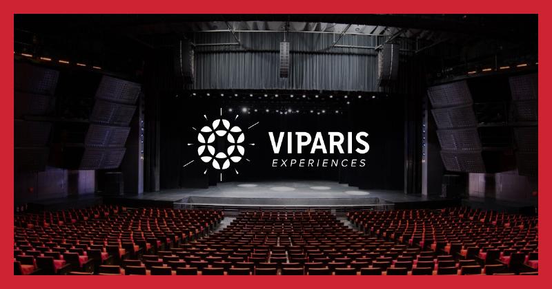 Vue intérieure de l’auditorium du Palais des Congrès de Paris pendant un spectacle